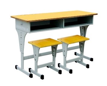 12HC-156 升（shēng）降雙人課桌凳