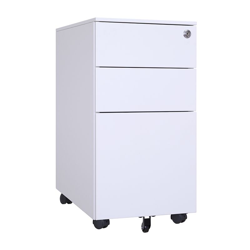 300寬白色側（cè）拉活動（dòng）櫃